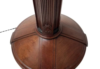 Art Deco Amsterdamse School Floor Lamp by Fa. Drilling Amsterdam, 1920s